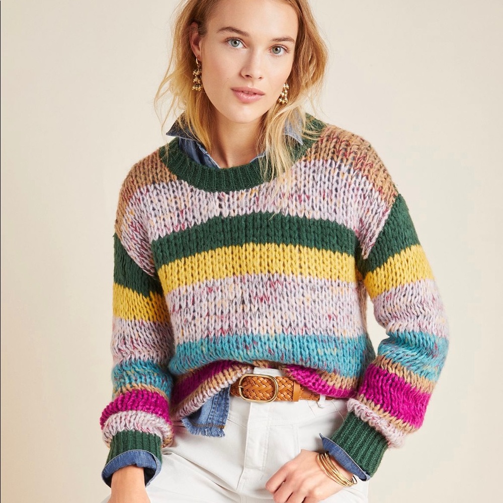 Heartloom Dawson Striped Sweater - XS